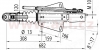 PV Nájazdová brzda AL-KO 161S SM (spodná montáž) 950-1600 kg Originál

